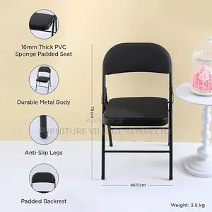 Office Chair: Retro Folding Office Chair