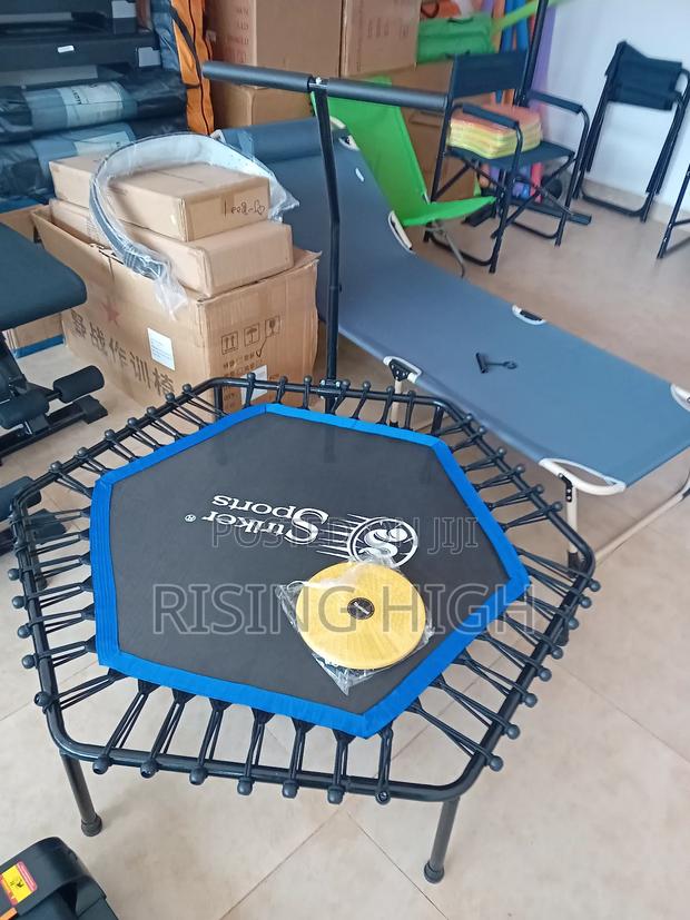 Hexagonal Best Mini Trampoline - main view