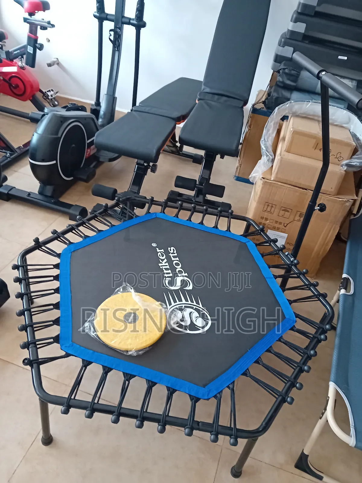 Multipurpose Hexagonal Mini Trampoline