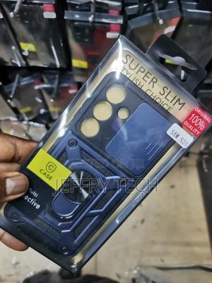 Cameshield Hard Case for Galaxy S24 With Ring Holder-Blue - thumbnail 2