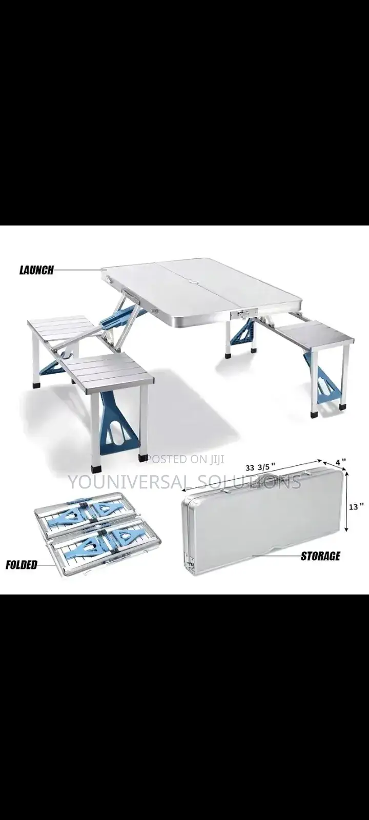 Folding Adjustable Outdoor Portable Picnic Camping Chair