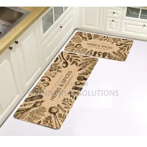 * RUBBER Kitchen Mats 2pcs Kitchen Mat