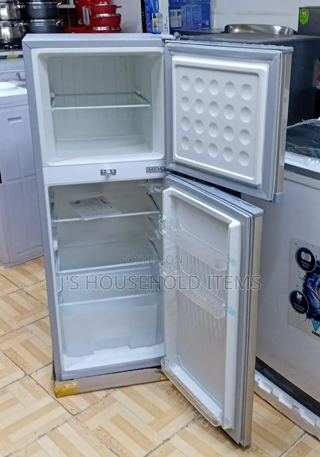 Volsmart 138L Double Door Fridge