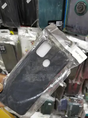 Samsung Galaxy M30S Soft Silicone Case Back Cover-black