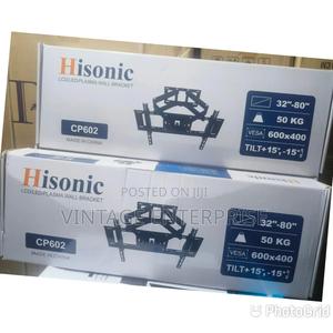 32-80 Heavy Duty Double Arm Swivel Tilting Fixed Wall Mount - main view