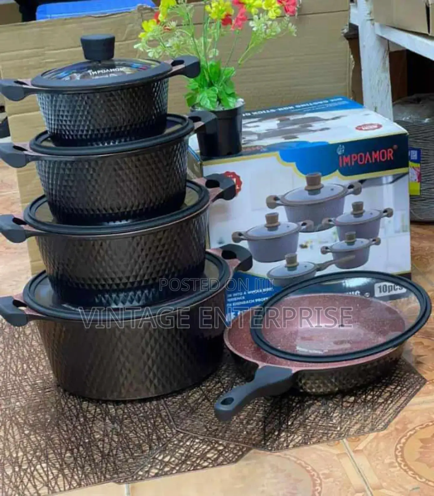 *Die Cast Cookware Set Original Made in Germany