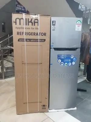 Mika 168l Double Door Fridge