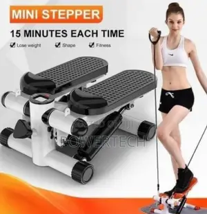 Ministepper With Resistance Bands.