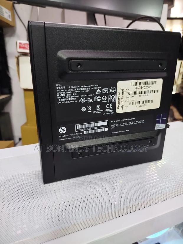 Desktop Computer HP EliteDesk 800 8GB Intel Core I7 SSD 256GB - thumbnail 7