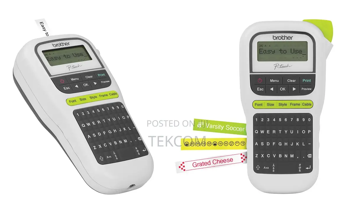 Brother Pt-h110 Personal Handheld Labeller Label Printer