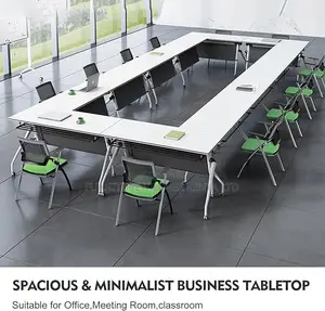 Office Table: Flip Top Mobile Training Table