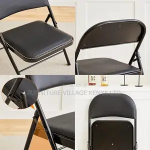 Office Chair :Vinyl Foldable Office Chair