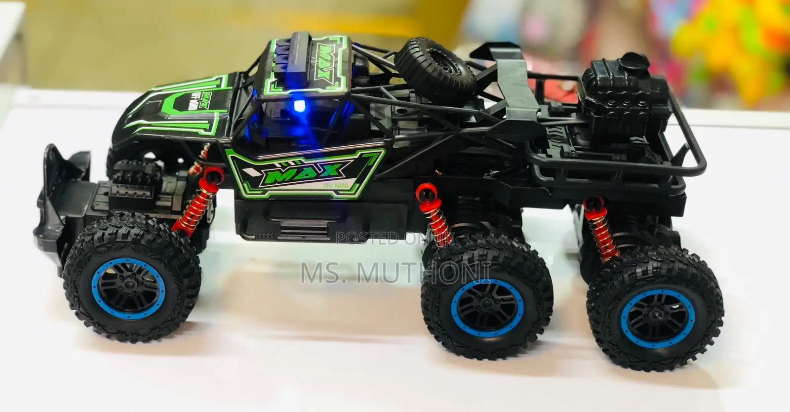 Cross Country Rechargeable Remote Control With Fume