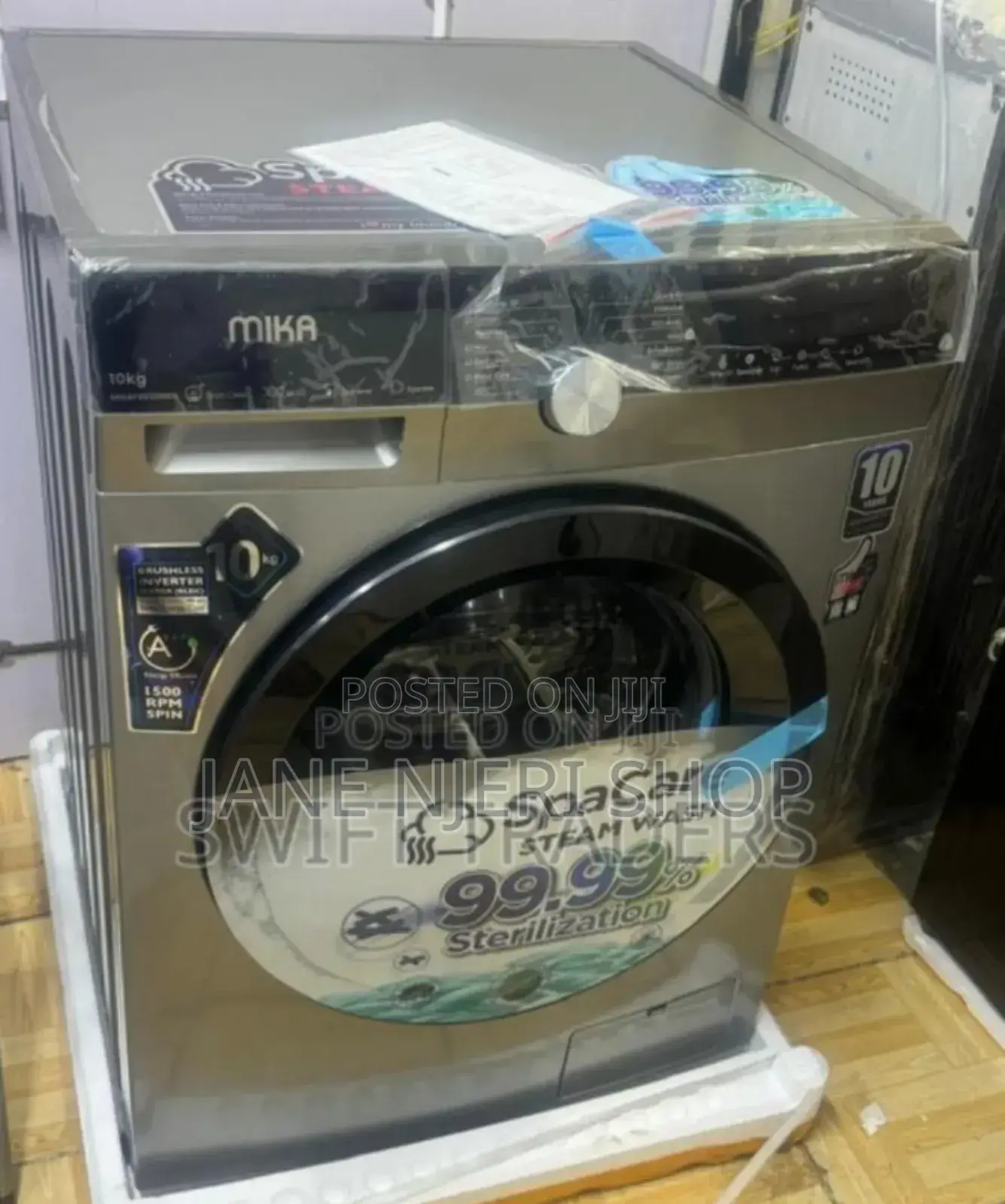 Best Quality 10kgs Washing Machine Mika Front Load