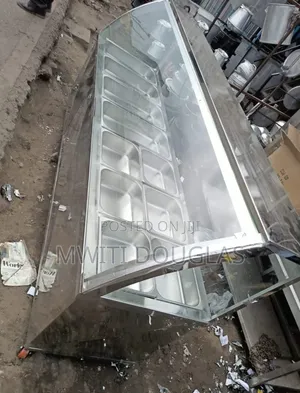 Liner Stainless Steel Food Warmer Display