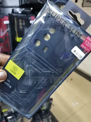 Xiaomi 13 Lite Camshield Hard Case With Ring Stand-Black