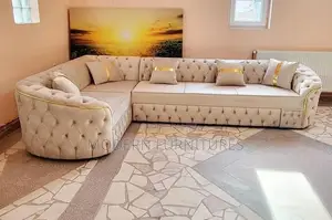 Extra Pillows Large Chesterfield L Sofa