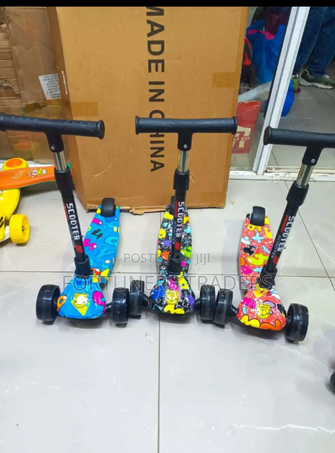 Scooter, Wide Wheels Scooter