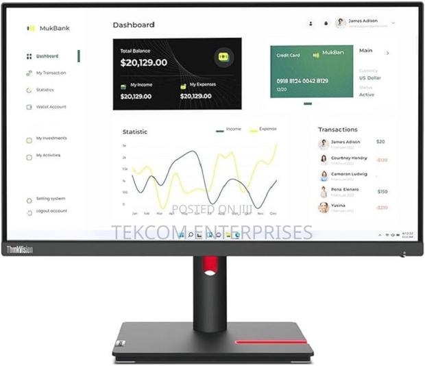 Lenovo Thinkvision P24h-30 23.8 Inch Monitor