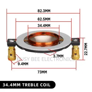 34.4mm Treble Coil