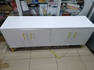 Classic TV Stand With Classy Drawers
