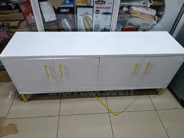 Classic TV Stand With Classy Drawers
