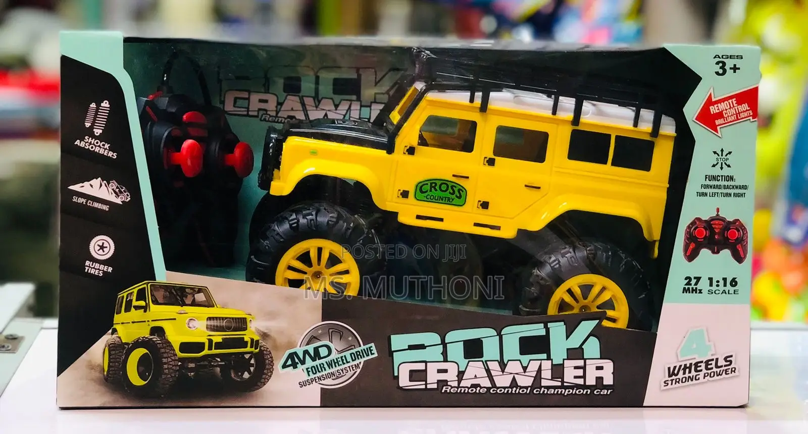 Rock Crawler Rechargeable Rc