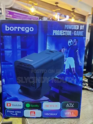 Borrego Ultra HD Powered by Projector +Game