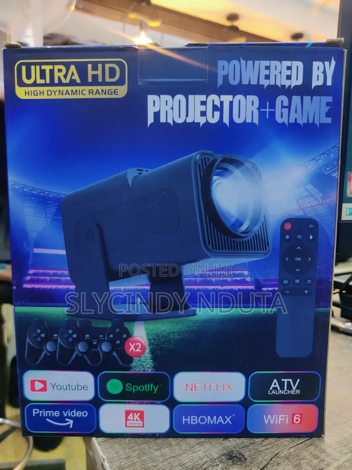 Borrego Ultra HD Powered by Projector +Game