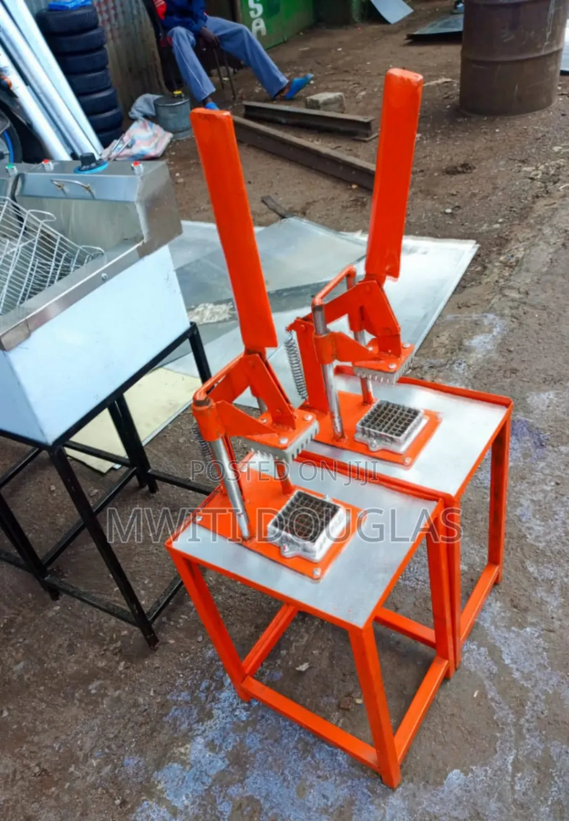 Orange Locally Made Best Chips Cutter