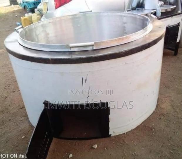 The Bright Stainless Large Institutional Boiler