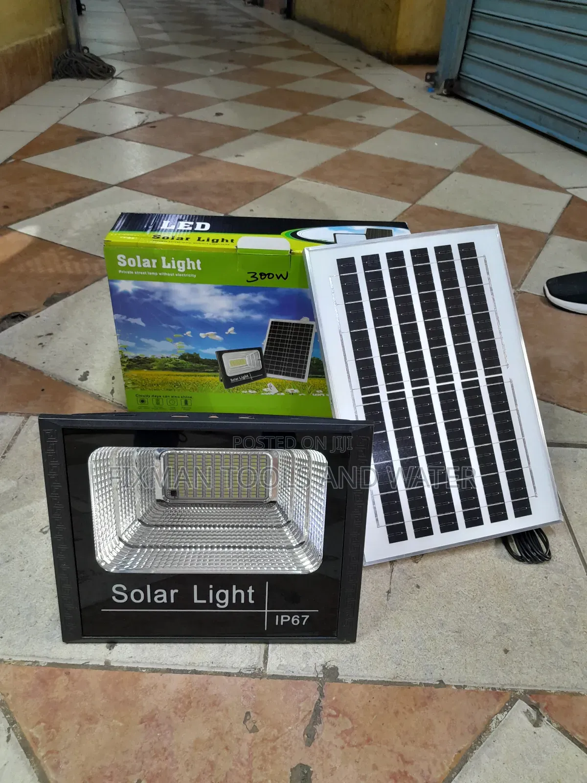 Security Lights 300W LED Solar Flood Light