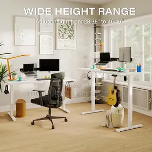 Office Desk: Motorized Height Electric Desk