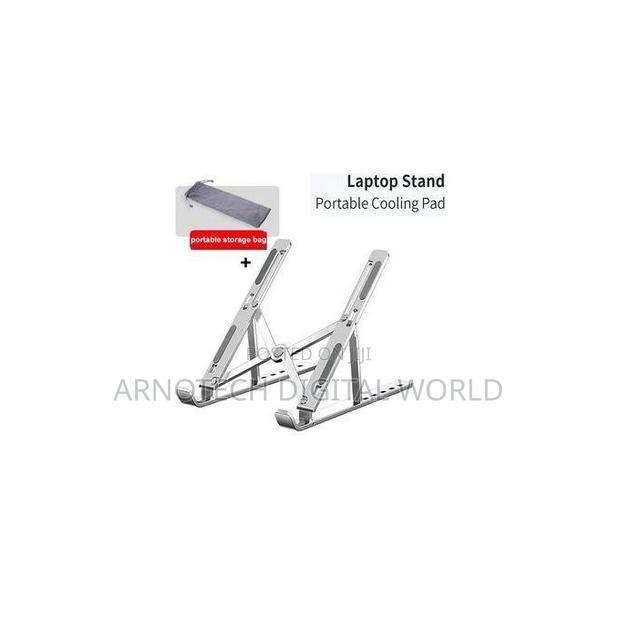 Foldable Aluminum Laptop Stand Desktop Laptop Holder Laptop - thumbnail 2