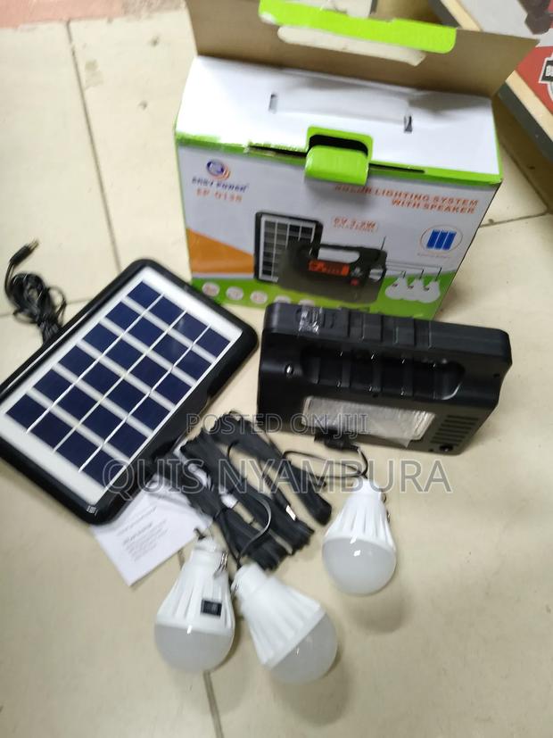 Emergency Light, Solar Home Light 3bulbs