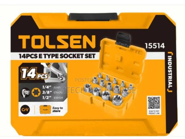14pcs E-Type Socket Set - thumbnail 3