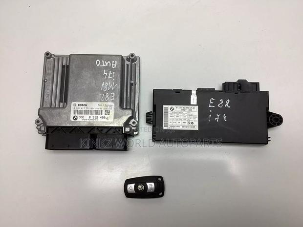 BMW E87 E90 E91 Lci N47 Diesel Ecu Kit Dde Cas 3 Key 8512499