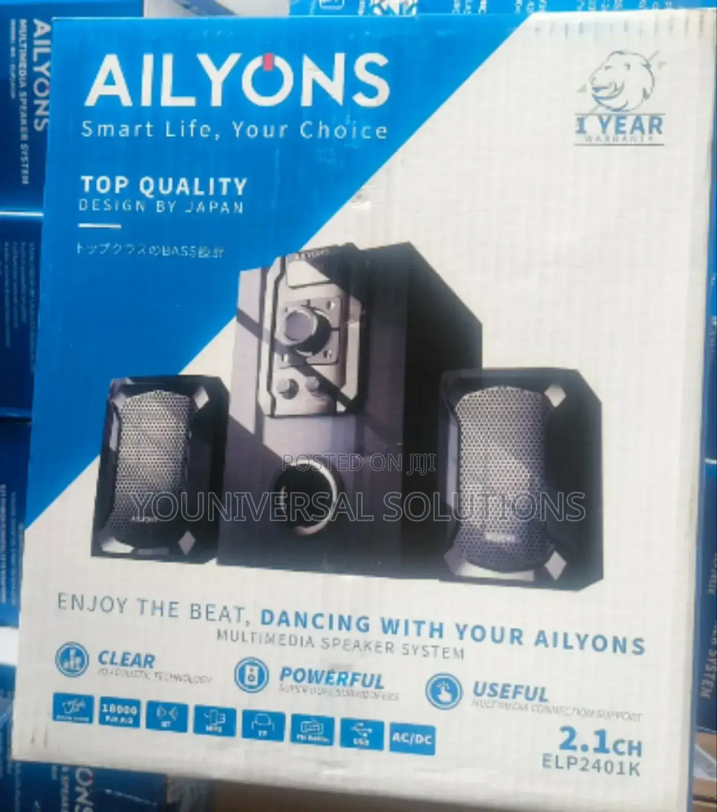 2.1ch Ailyons Subwoofer System