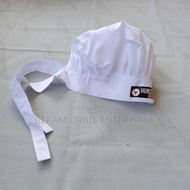 Ladies White Chef Hat - main view