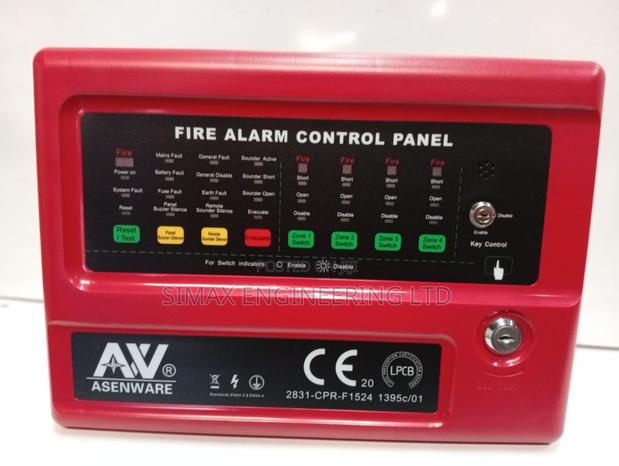2 Zone Fire Alarm Control Panel Without Batte- Simax Eng LTD - main view