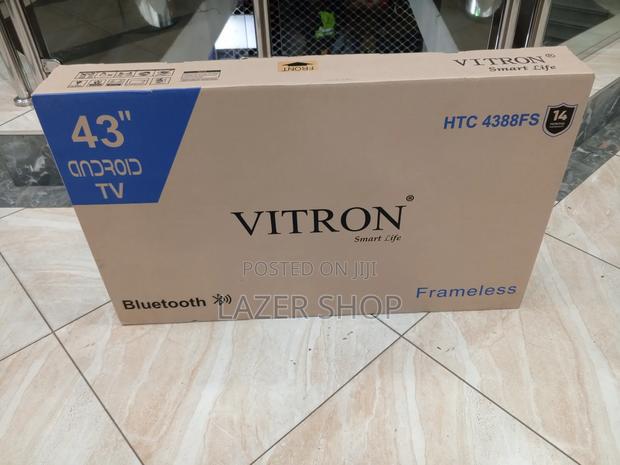 Vitron 43" Smart Tv With Bluetooth