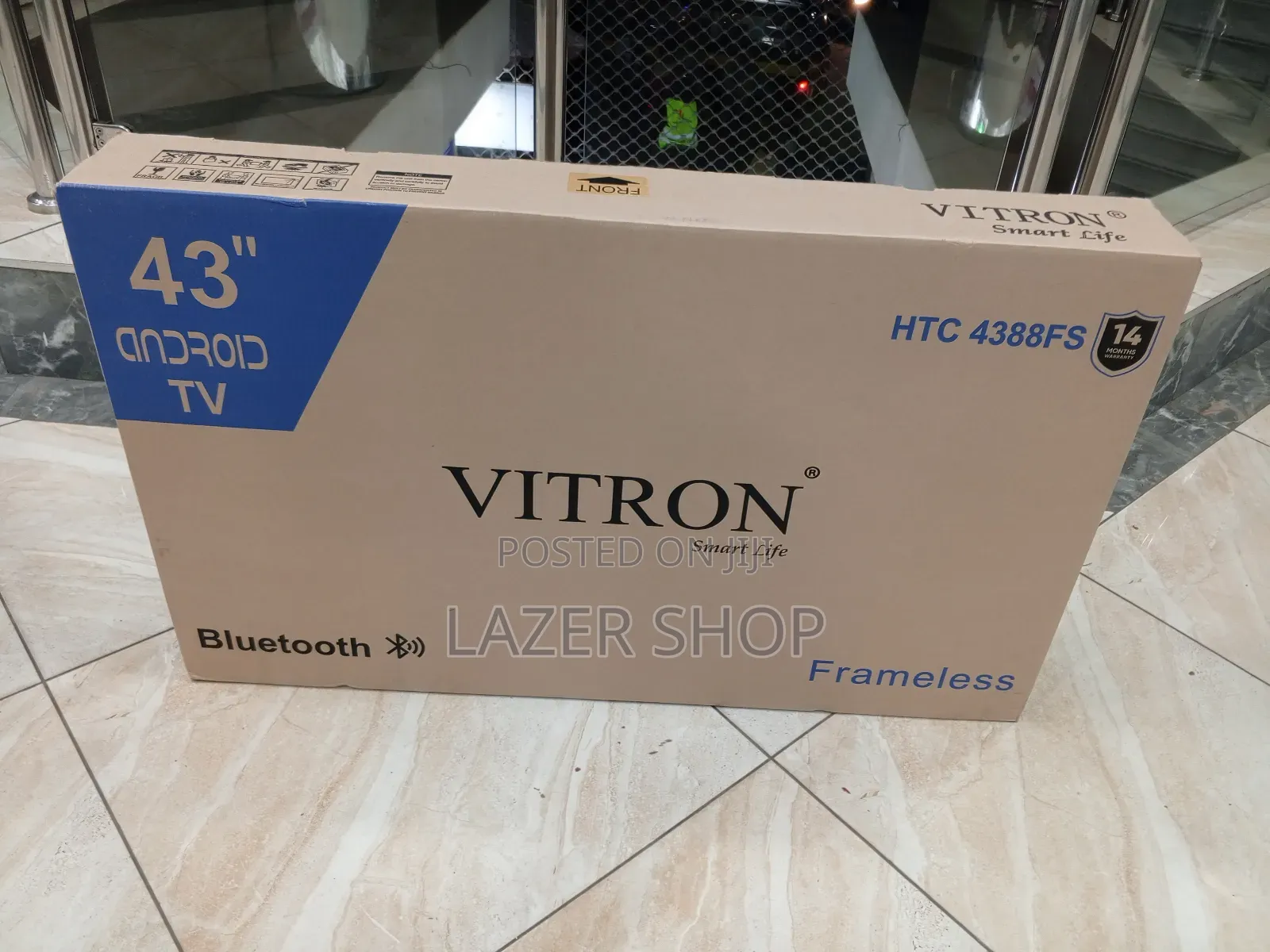 Vitron 43" Smart Tv With Bluetooth