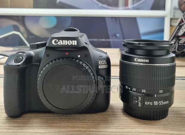 Canon 4000d DSLR Camera With 18-55mm Lens