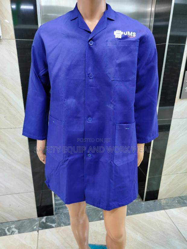 Dust Coats- Dark Blue Branded