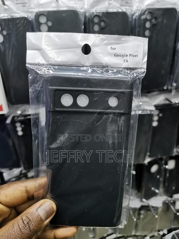 Google Pixel 7A Soft Silicone Phone Protective Cover - main view