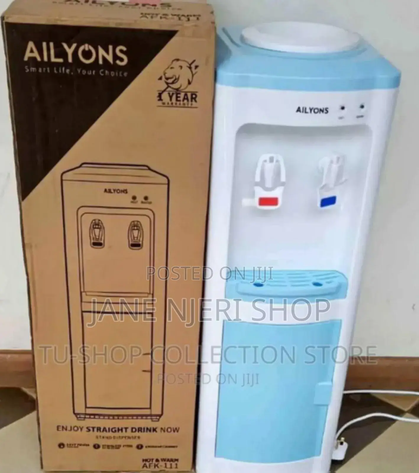 Ailyons 2 Taps Hot and Normal Water Dispenser