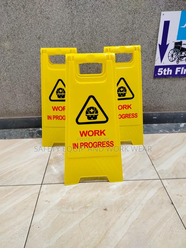 Work In Progress Sign Image - main view