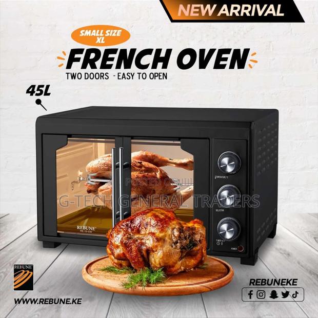 Rebune Commercial Oven 45l With Temperature Control Settings - main view