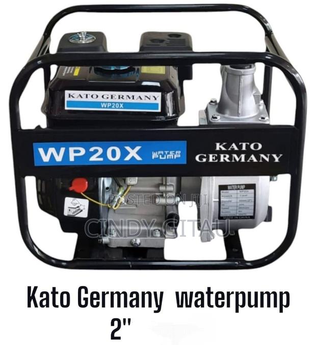 Heavy Duty Kato Germany Wp20x Gasoline Water Pump 2"