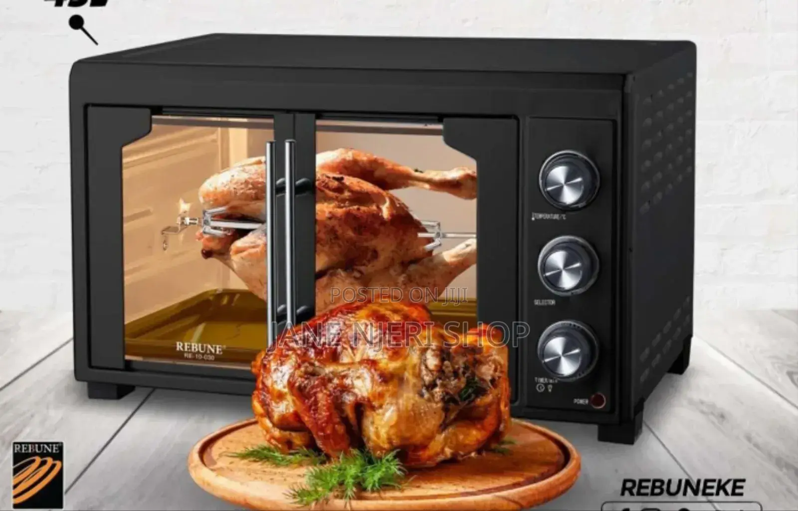 Double Door Rebune 45litres Oven